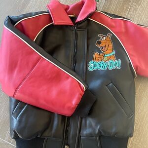 Retro Scooby-Doo Black and Red Jacket